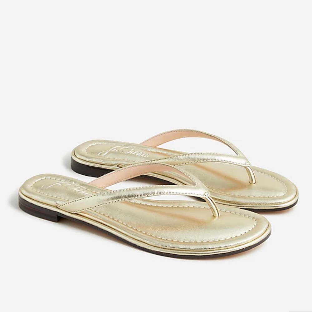 J. Crew Menorca Padded Thong Sandals